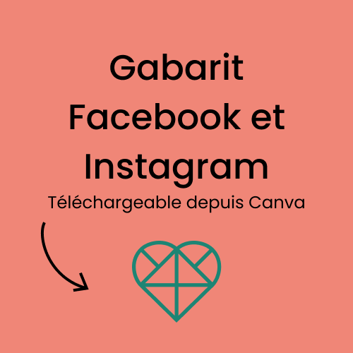 Gabarit Facebook et Instagram